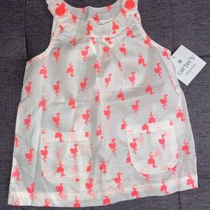 NEW WITH TAG GIRLS SHIRT SIZE 18 MONTH BY CARTER’S